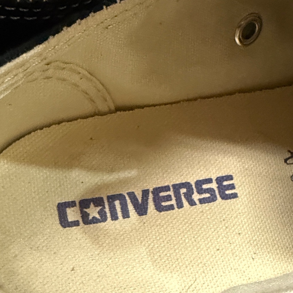 Converse All Star Black & White Canvas Low-Top Sneakers Women’s 8 Mens 6 - Picture 10 of 14